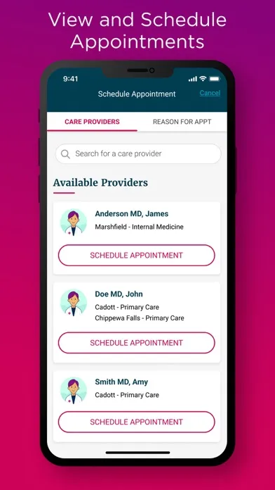 Скриншоты My Marshfield Clinic
