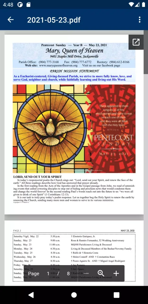 Mary, Queen of Heaven Catholic应用截图