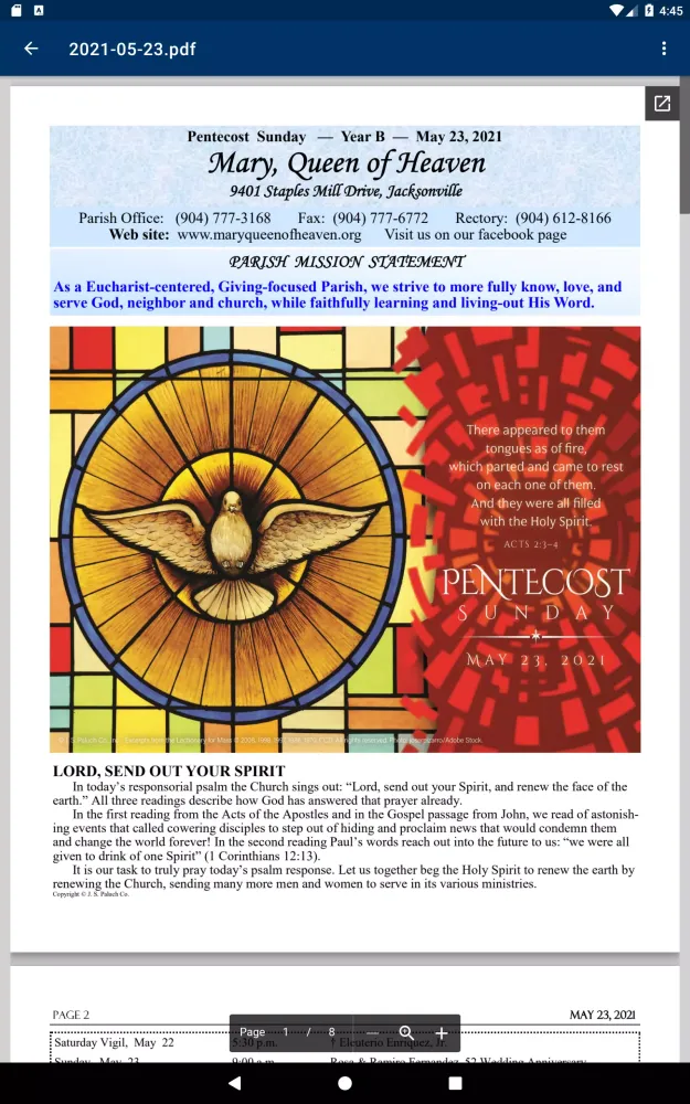 Mary, Queen of Heaven Catholic应用截图