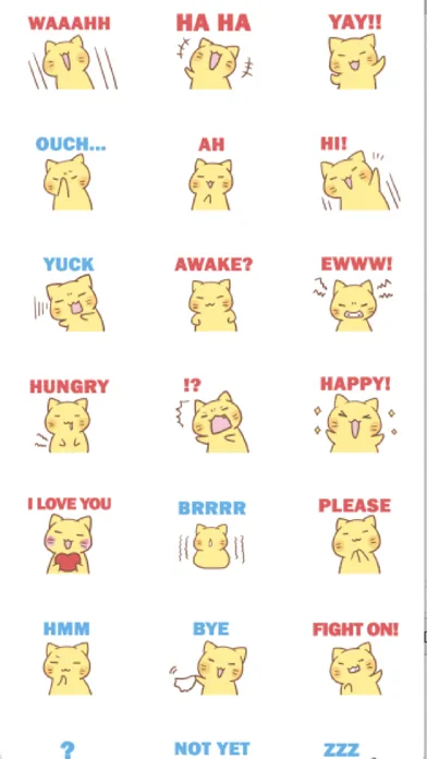 Capturas de tela do nyanko3