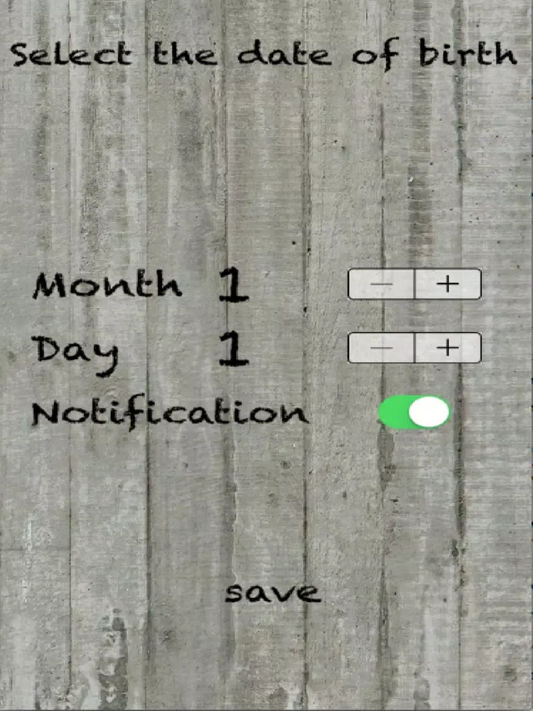 Capturas de pantalla de remaining number of days iPad 