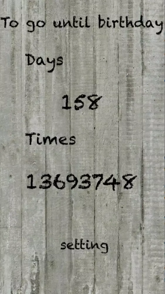 Capturas de pantalla de remaining number of days