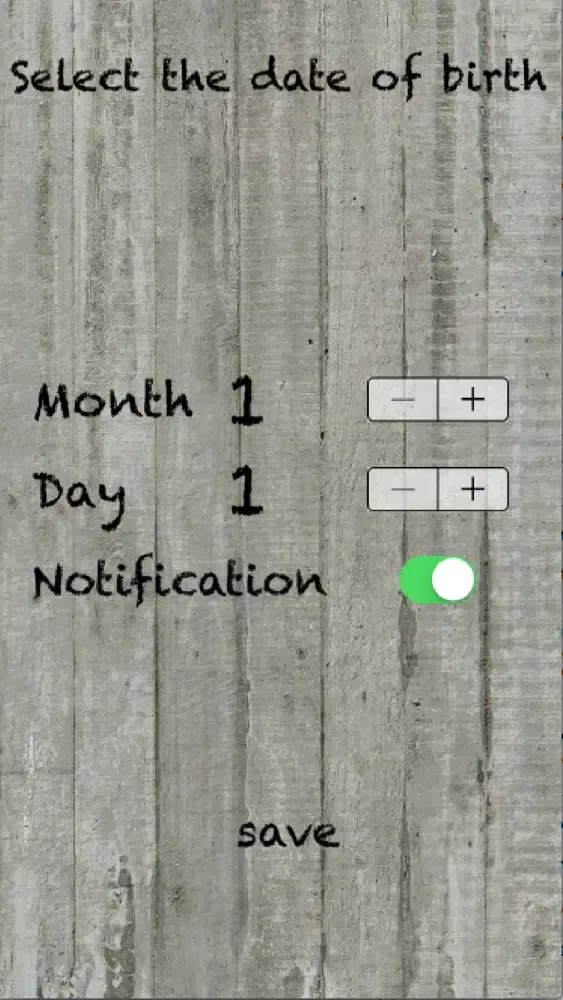 Capturas de pantalla de remaining number of days