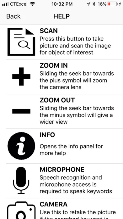 Captures d'écran de SuperVision+ Search