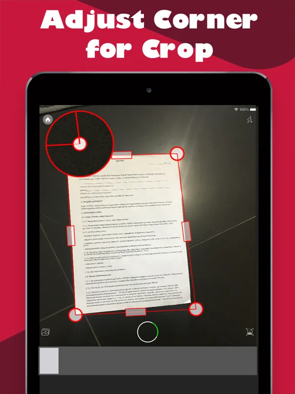 Document Scanner .. iPad  Screenshots