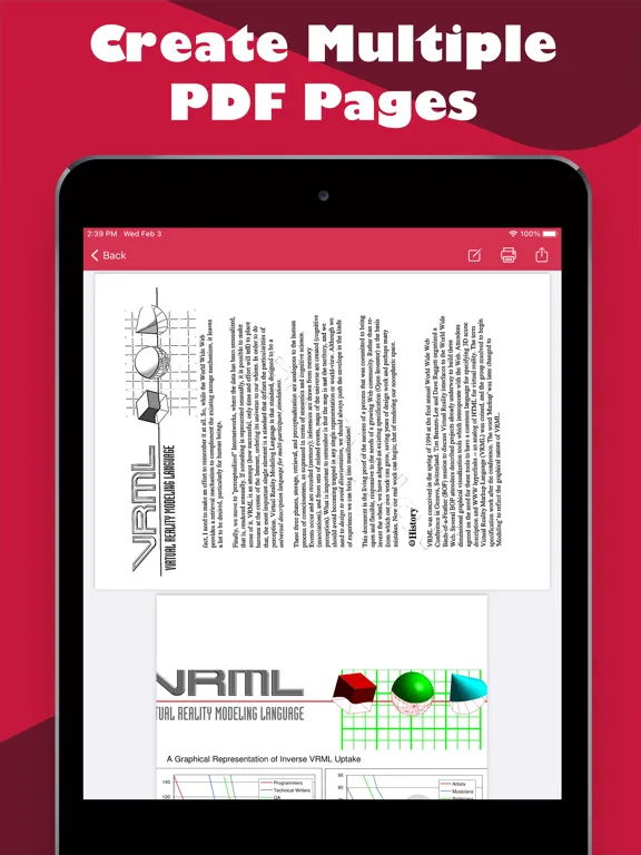 Document Scanner .. iPad  Screenshots