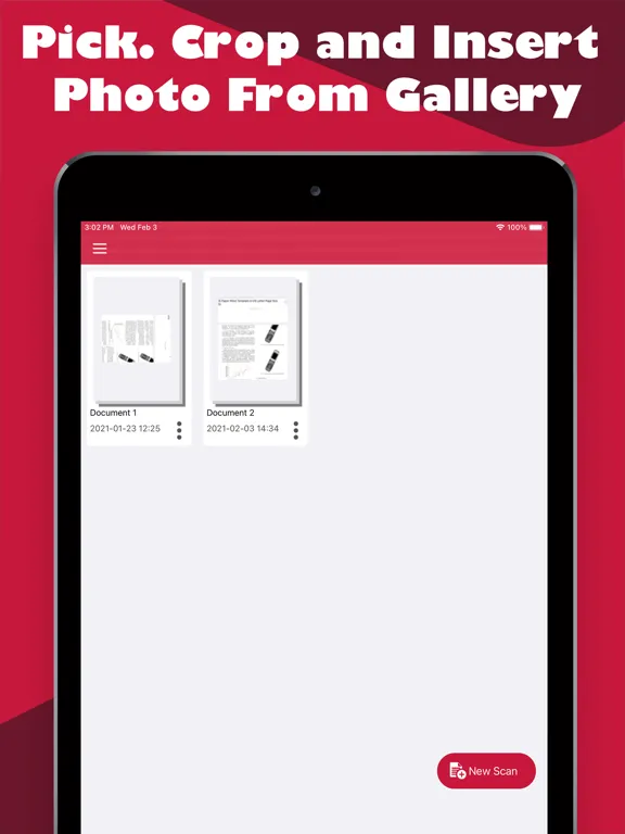 Document Scanner .. iPad  Screenshots