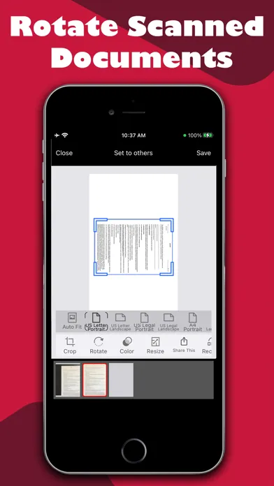Document Scanner .. Screenshots