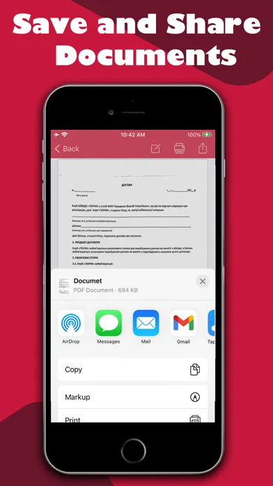 Document Scanner .. Screenshots
