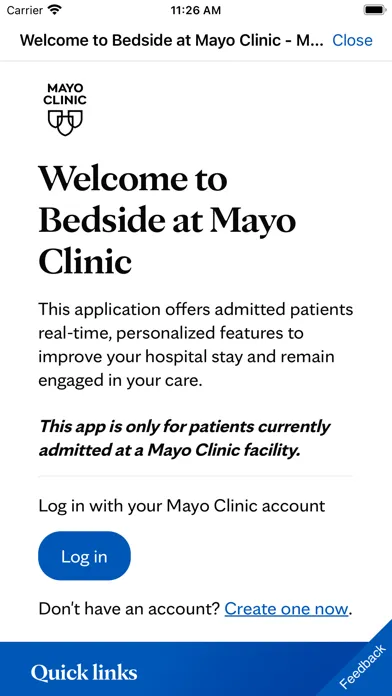 صور Bedside at Mayo Clinic