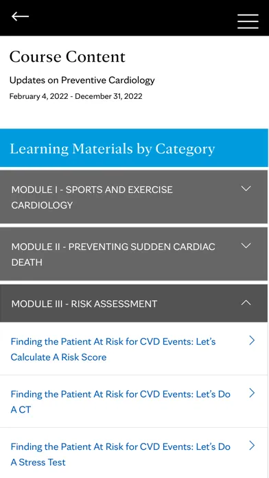 Скриншоты Mayo Clinic Cardiovascular CME