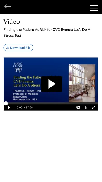 Скриншоты Mayo Clinic Cardiovascular CME