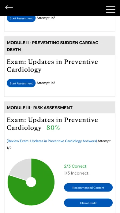 Скриншоты Mayo Clinic Cardiovascular CME