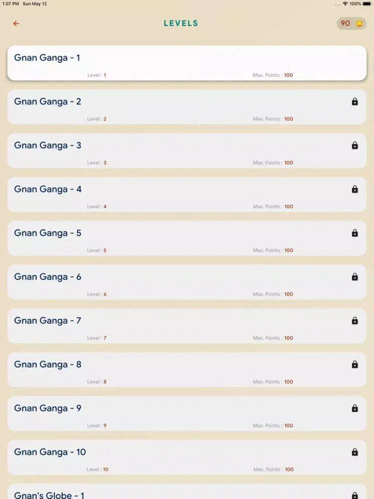 GnanG iPad  스크린샷