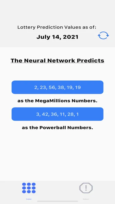 ML Lottery Predictor应用截图