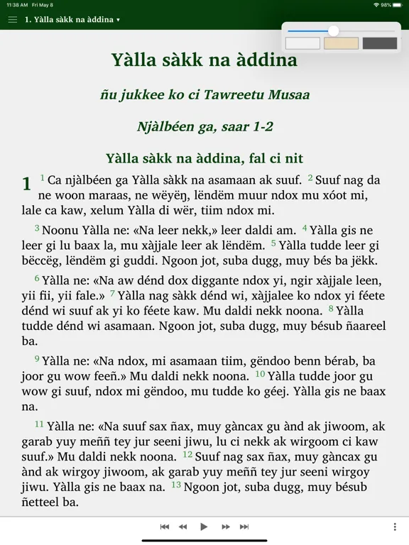 Ab Jukki ci Kàddug Yàlla iPad  Screenshots