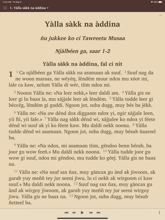 Ab Jukki ci Kàddug Yàlla iPad  Screenshots