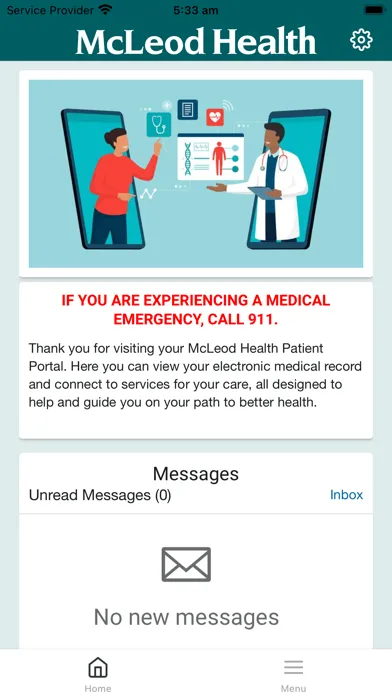 صور McLeod Health Patient Portal