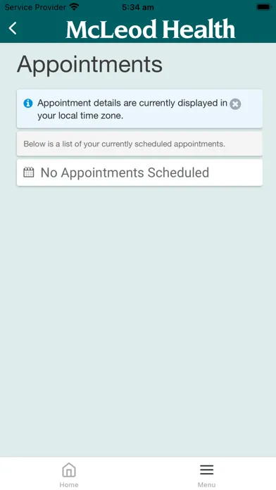 صور McLeod Health Patient Portal