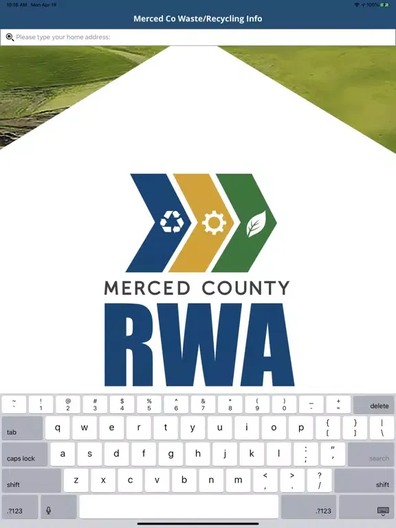 Zrzuty ekranu Merced Co Waste/Recycling Info iPad 