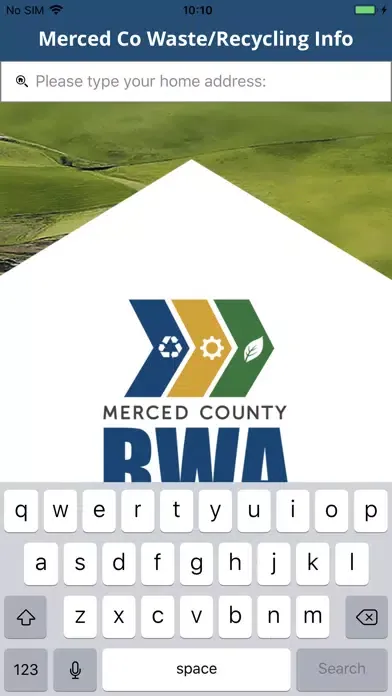 Zrzuty ekranu Merced Co Waste/Recycling Info