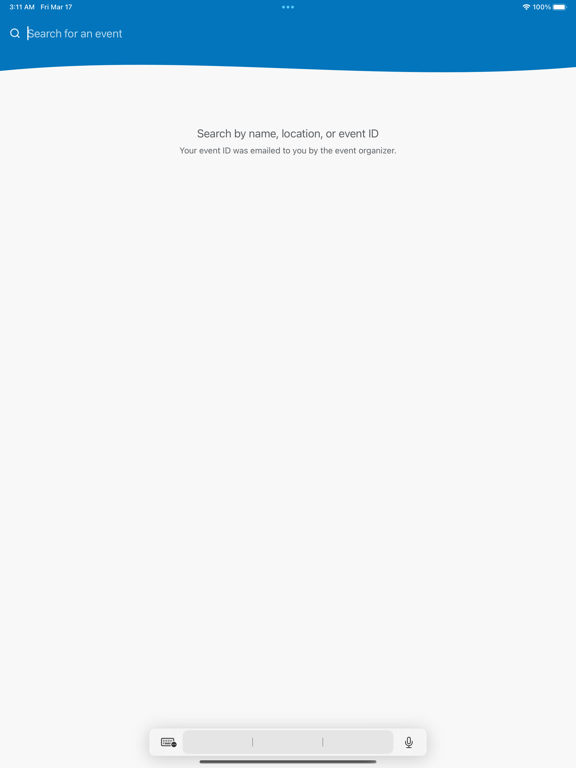 MCSS Events iPad 应用截图
