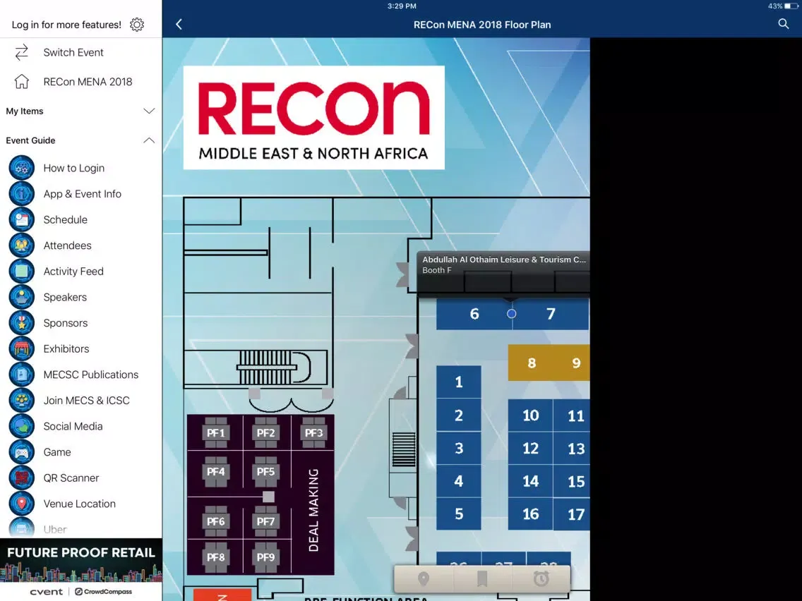Retail Congress MENA iPad  スクリーンショット