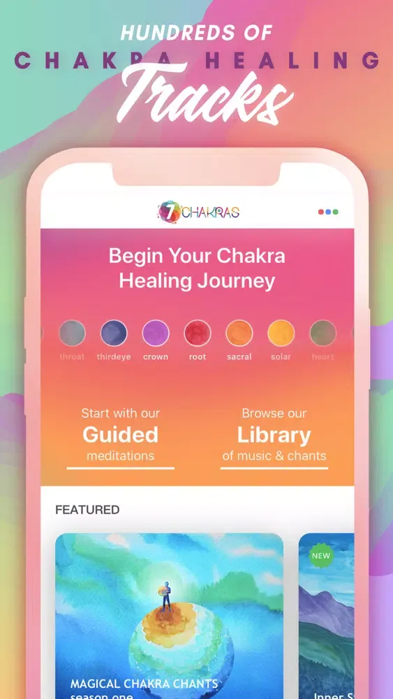 Capturas de pantalla de 7Chakras by MeditativeMind®