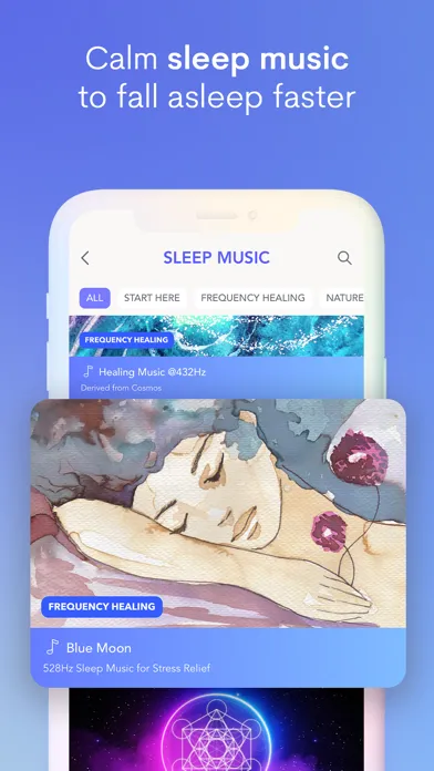 Tangkapan skrin Meditative Mind: Sleep Sounds