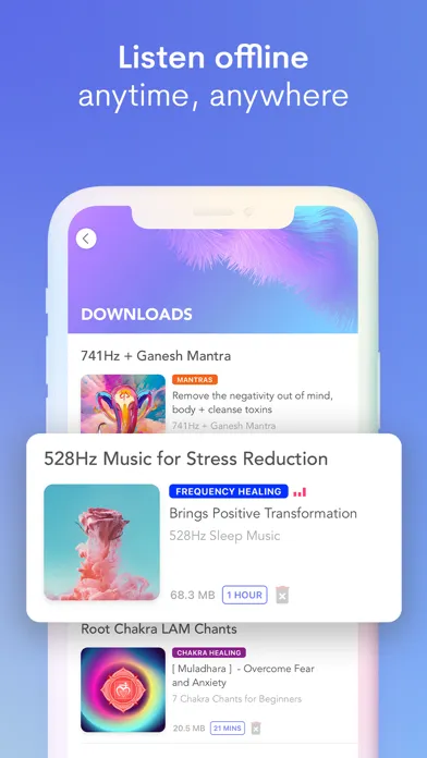 Tangkapan skrin Meditative Mind: Sleep Sounds