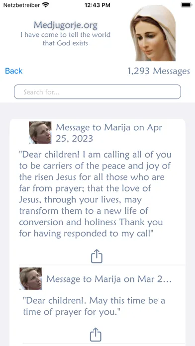 Ảnh chụp màn hình của Medjugorje