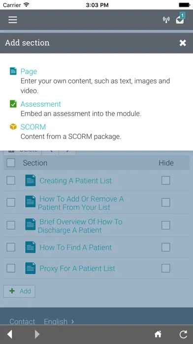 Silver Cross eLearning স্ক্রিনশট