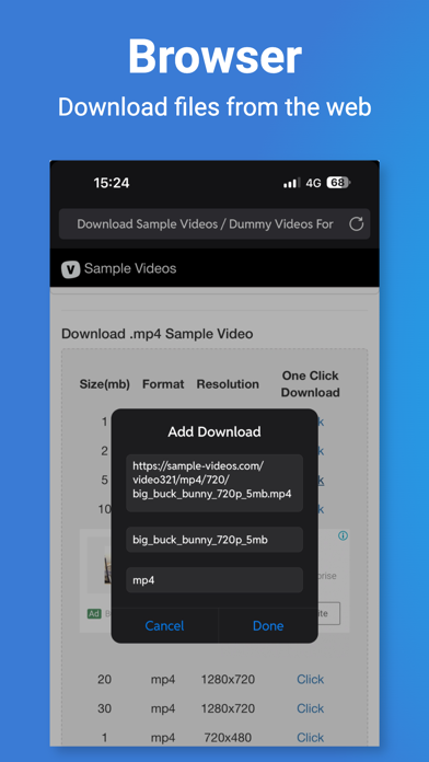 Скриншоты FoxFm : Browser, Manager