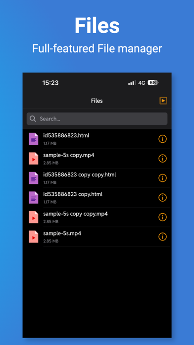 Скриншоты FoxFm : Browser, Manager