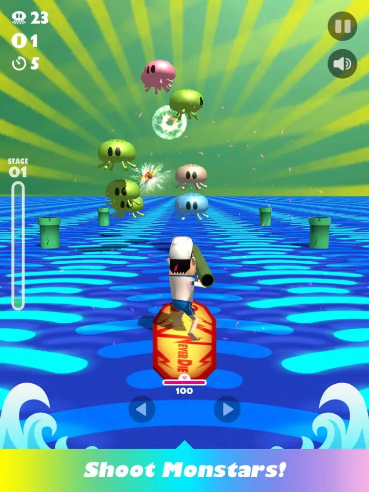 SuperTakkun -Furious Surfing- iPad  سکرین شاٹس