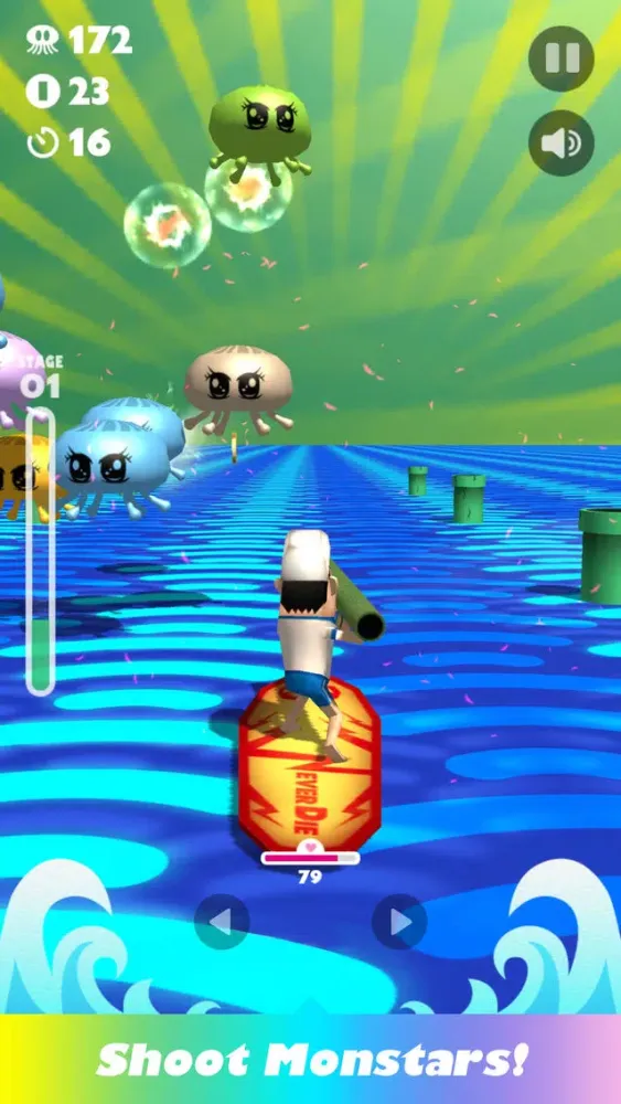 SuperTakkun -Furious Surfing- سکرین شاٹس