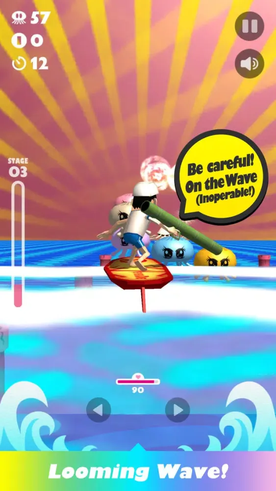 SuperTakkun -Furious Surfing- سکرین شاٹس