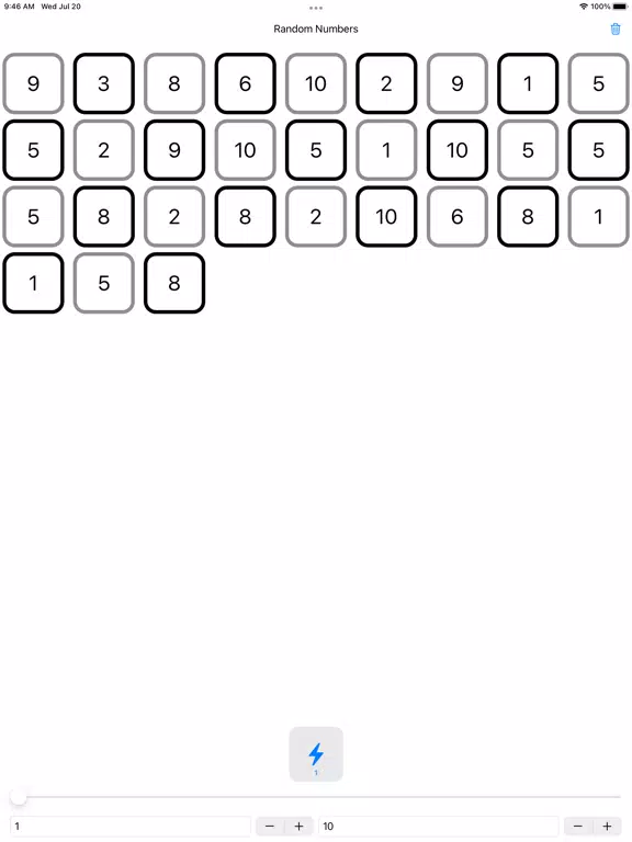 صور Rando Numbers iPad 