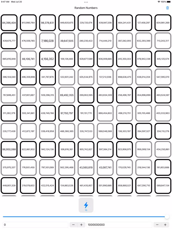 صور Rando Numbers iPad 