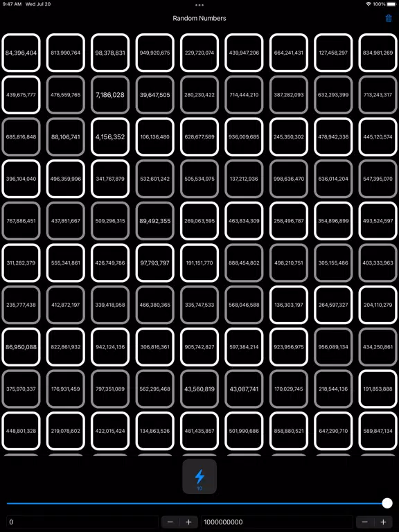 صور Rando Numbers iPad 