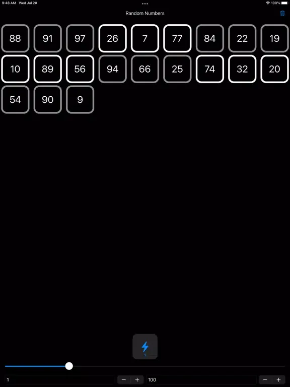 Screenshot di Rando Numbers iPad 