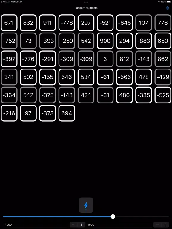 Screenshot di Rando Numbers iPad 