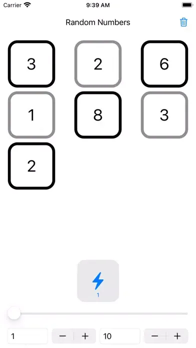 Screenshot di Rando Numbers