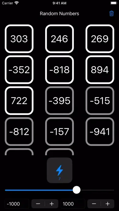 Screenshot di Rando Numbers