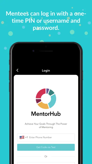 MentorHub スクリーンショット