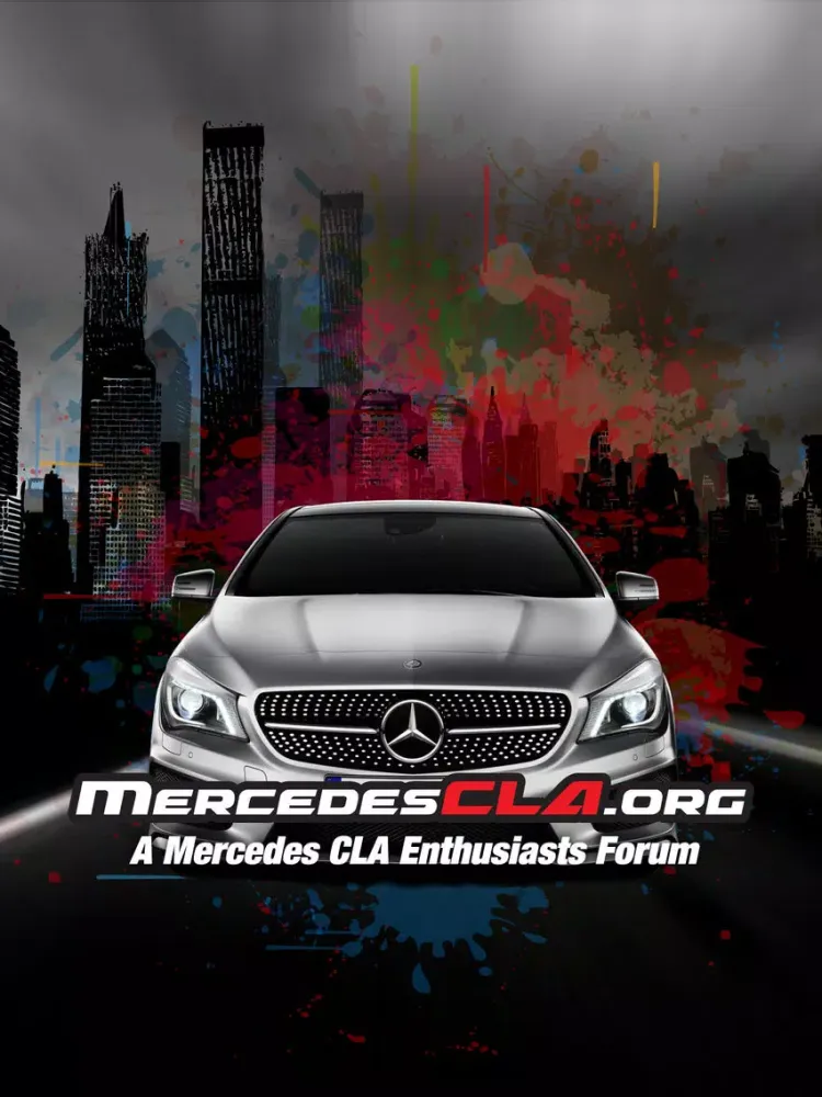 Скриншоты Mercedes CLA Forums iPad 