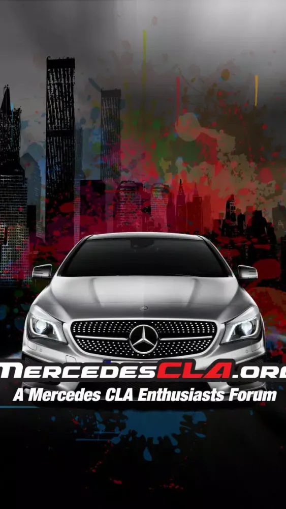 Скриншоты Mercedes CLA Forums