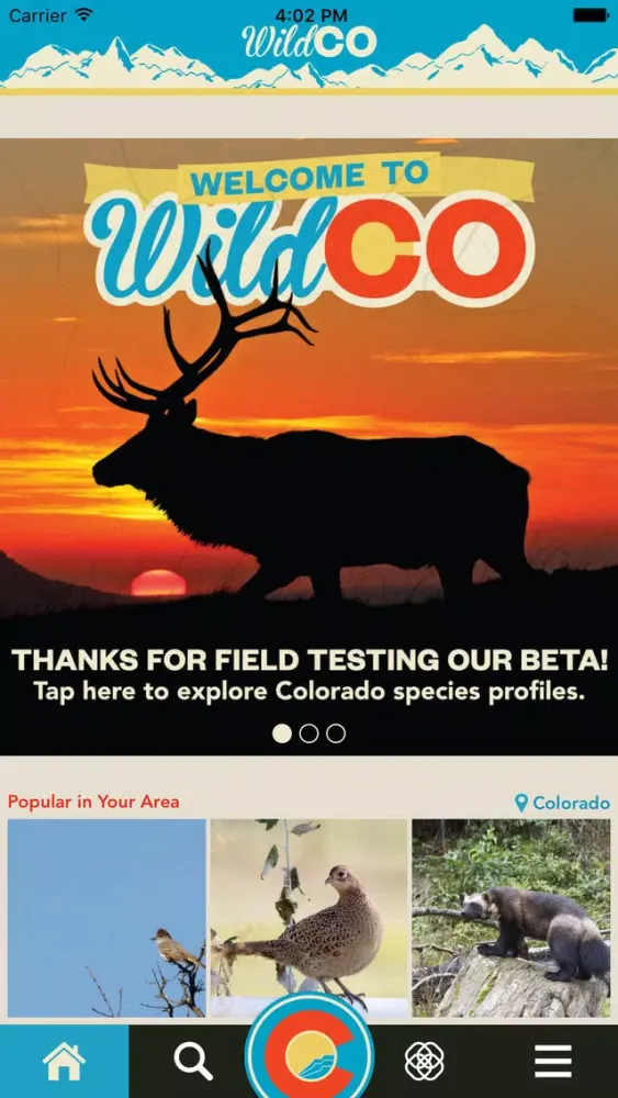 WildCO - Explore and Document Colorado Wildlife Screenshots