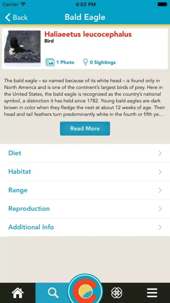 WildCO - Explore and Document Colorado Wildlife Screenshots