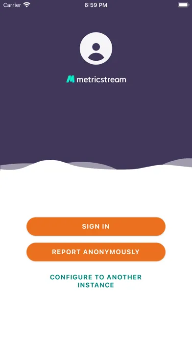 Zrzuty ekranu MetricStream